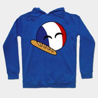 franceball and food chibi Hoodie